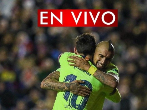 EN VIVO | Arturo Vidal es titular en el Barcelona que visita al Girona