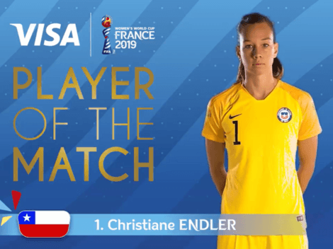 Endler fue elegida la jugadora del partido, pese a derrota de Chile