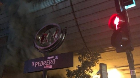 VIDEO | Así quedó la estación Pedrero tras protestas sociales y nula respuesta del gobierno