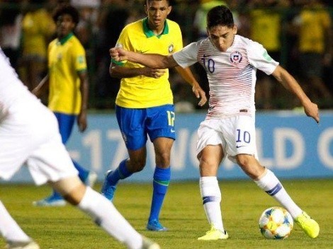 Joan Cruz, el sub 16 ovacionado por brasileños que ilusiona a Colo Colo