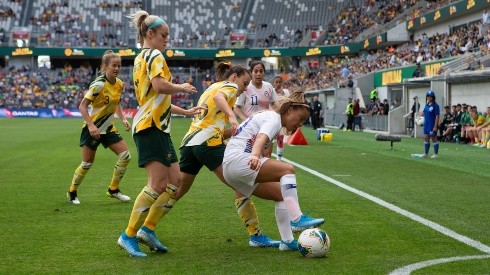 La Roja femenina batalló incansablemente ante Australia.