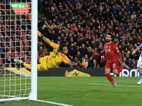 Claudio Bravo poco pudo hacer ante la contundencia ofensiva del Liverpool