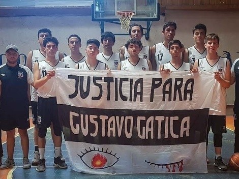 La rama de básquetbol de Colo Colo homenajeó a Gustavo Gatica