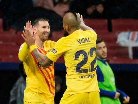 Arturo Vidal felicitó a Messi por su nuevo Balón de Oro