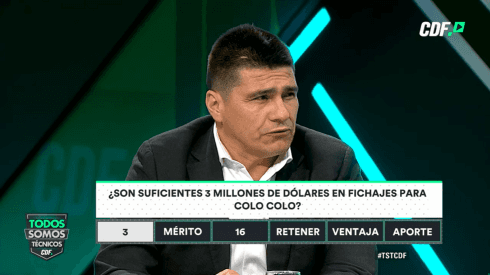 Marcelo Vega encuentra insuficiente el presupuesto de Colo Colo