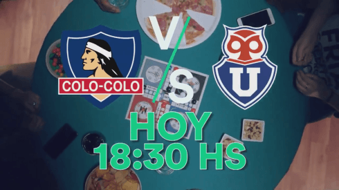 Colo Colo enfrenta a la Universidad de Chile y será transmitido en Argentina