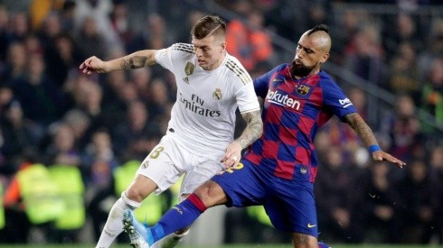 Vidal apunta a ser titular ante el Real Madrid