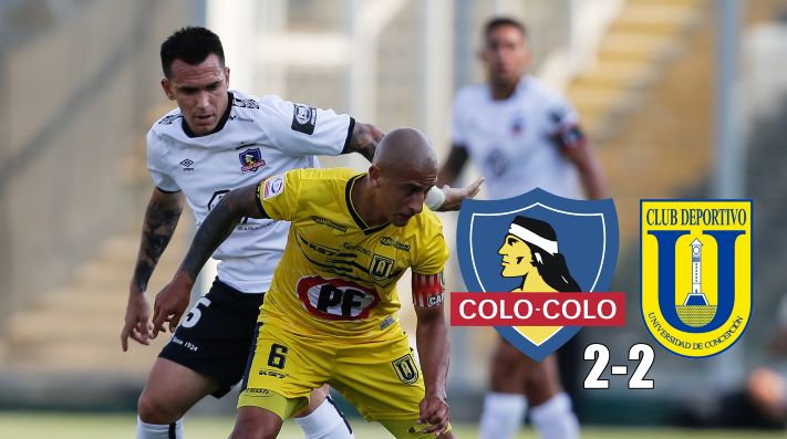 Colo Colo vs Universidad de Concepción por la fecha 6 del ...