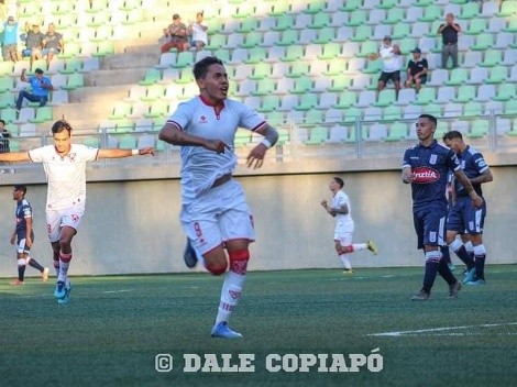Zederick Vega, formado en Colo Colo, sigue en la senda de los goles en Deportes Copiapó