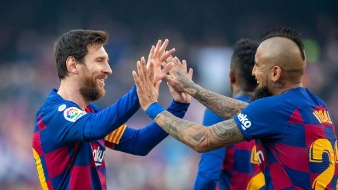 Lionel Messi desafío a Arturo Vidal