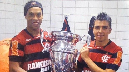 Gonzalo Fierro recuerda tremanda foto en Flamengo
