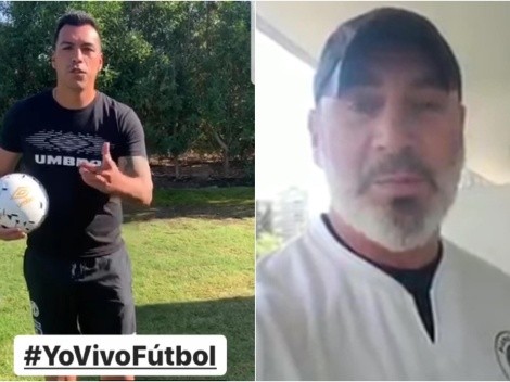 Paredes y Barti desafían a los hinchas a que muestren cómo viven el fútbol en casa