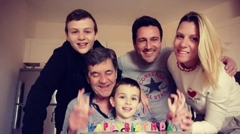 La familia Jozic está muy feliz de todo el cariño del pueblo colocolino a Mirko