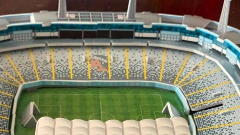 El puzzle 3D del Estadio Monumental
