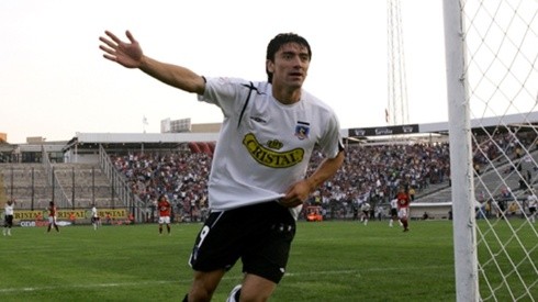 Mancilla anotó 12 goles en Colo Colo.