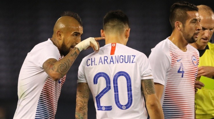 Arturo Vidal y Charles Aránguiz Arturo Vidal y Charles Aránguiz
