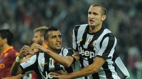 Arturo Vidal fue compañero de Chiellini cuatro años en la Juventus
