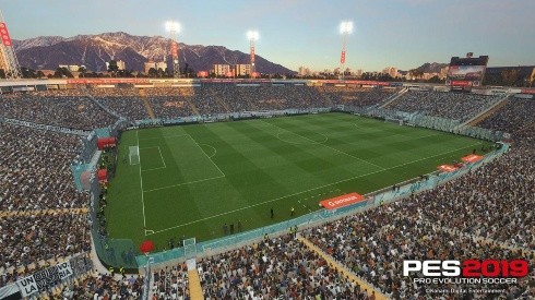 El Estadio Monumental en PES 2019 con el llamado "público virtual".