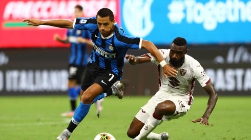 Alexis jugó un partidazo en triunfo del Inter