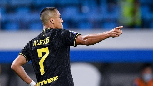 Alexis Sánchez anotó su tercer gol en la Serie A
