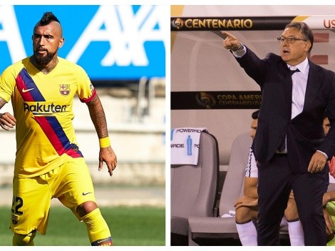 Tata Martino llena de elogios a Arturo Vidal: "Es el corazón del Barcelona"