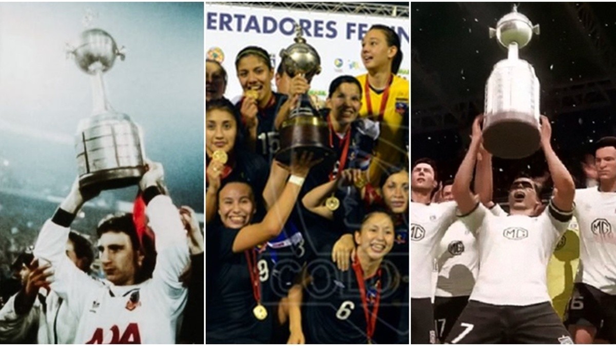 Colo Colo Es El Unico Equipo En Sudamerica En Ganar La Libertadores Masculina Femenina Y Virtual Dale Albo