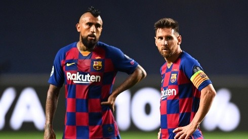 Messi comunicó su decisión de salir del Barcelona.