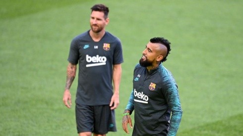 Messi y Vidal fueron muy cercanos en Barcelona.