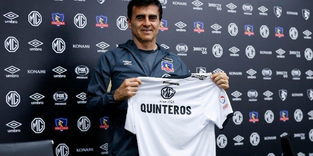 Colo Colo Gustavo Quinteros Was Introduced As The New Dt And Is Setting Goals