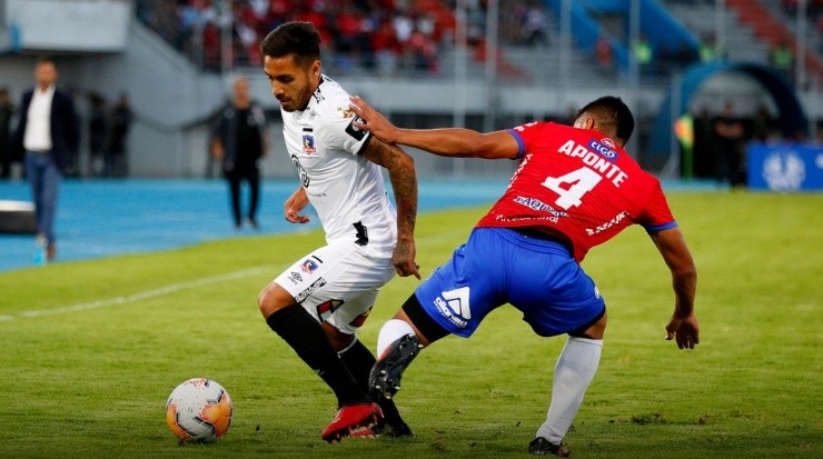 Marcos Bolados ante Jorge Wilstermann Marcos Bolados ante Jorge Wilstermann