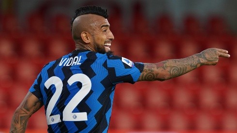 Vidal será titular ante el AC Milán.