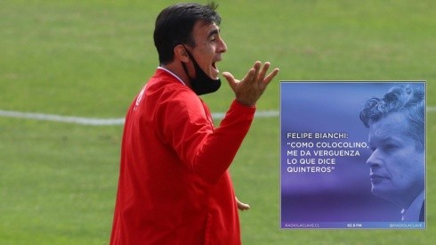 Felipe Bianchi se refirió a Gustavo Quinteros | Foto: Agencia Uno adaptada con Instagram @radiolaclave
