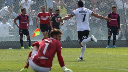Paredes está a un gol de convertirse en el goleador absoluto de los superclásicos | Foto: Agencia Uno