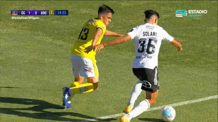 Colo Colo Pablo Solari Se Saca Un Golazo Ante Universidad De Concepcion Dale Albo