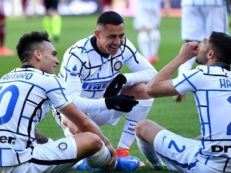 Alexis Sánchez le cambia la cara al Inter y siguen punteros de la Serie A