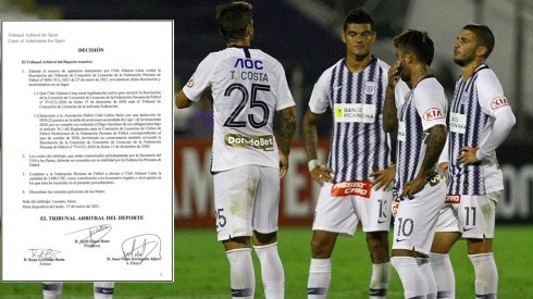 Alianza Lima jugará en Primera División | Foto: Agencia Uno adaptada