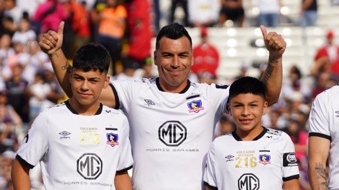 Esteban Paredes junior y Vicente Paredes junto a su padre.