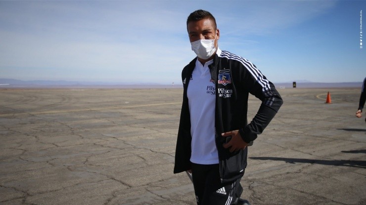 Se espera que Javier Parraguez esté entre los suplentes para esta jornada. | Foto: Colo Colo.