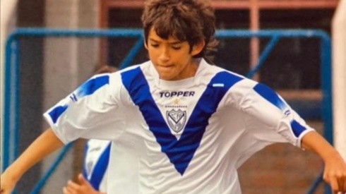 Emiliano Amor se formó en Vélez Sarsfield | Foto: Instagram @emilianoamor
