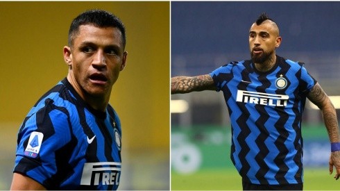 El futuro de Arturo Vidal y Alexis Sánchez en el Inter es una incógnita.