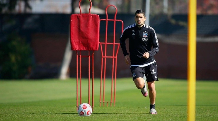 Nicolás Blandi espera tener su revancha en el Cacique en esta temporada 2021. | Foto: Colo Colo.