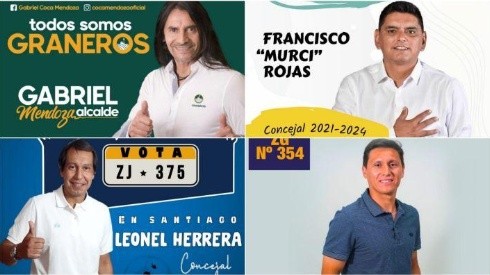 Los ex Colo Colo que presentaron sus candidaturas.