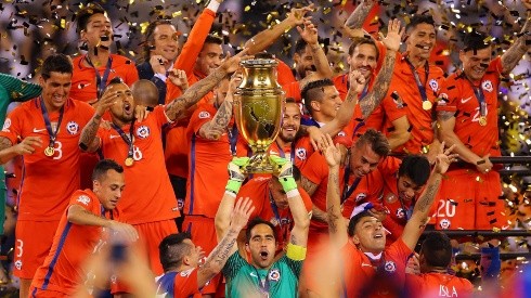 La Roja campeona de la Copa América Centenario 2016.