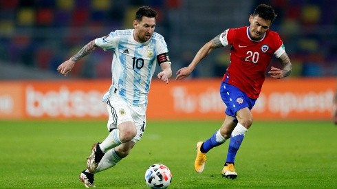 Lionel Messi respeta a la Selección Chilena | Foto: Agencia Uno