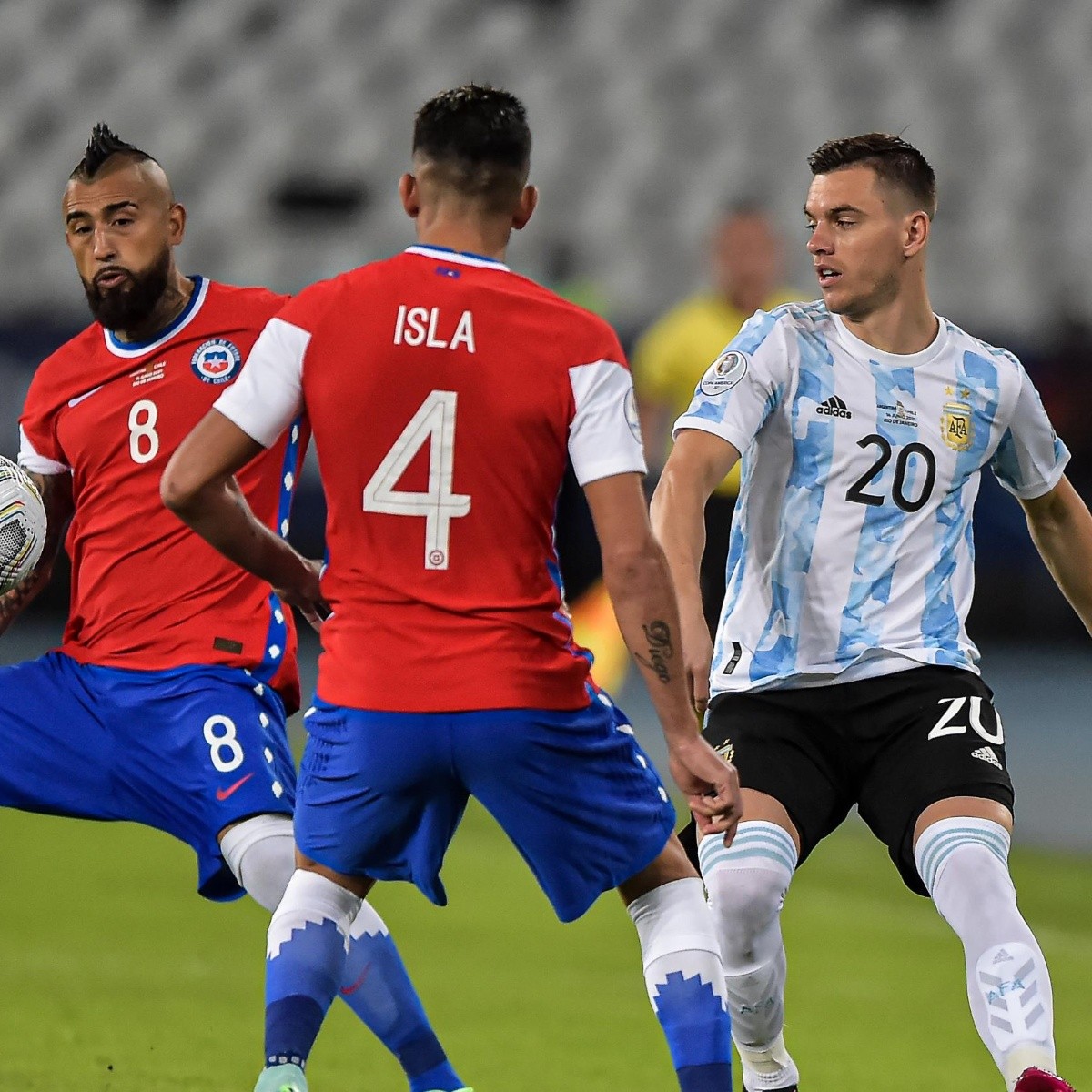 Chile vs Argentina: El uno a uno del estreno de la Copa América en el primer tiempo | Dale Albo