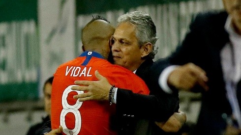 Arturo Vidal fue uno de los más cercanos a Rueda en la Roja.