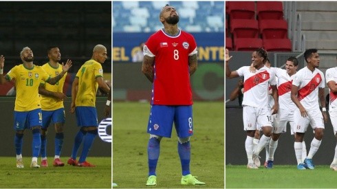 Chile puede enfrentar a Brasil o Perú en cuartos de final.