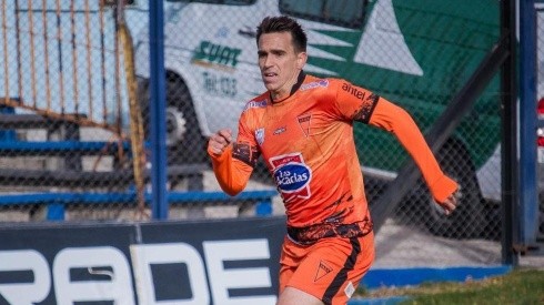 Pablo Mouche anotó su primer gol en el fútbol uruguayo.