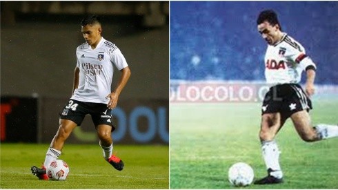 Las comparaciones entre Jaime Pizarro y su hijo Vicente | Fotos: Colo Colo Oficial