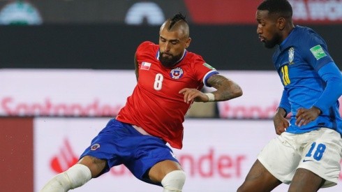 Arturo Vidal lamentó la derrota ante Brasil